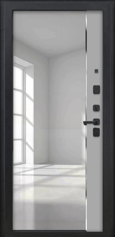 Входная дверь ДвериПРО Квадро ФЛЗ-618 шарли светлый DPRO220939 внутренняя сторона