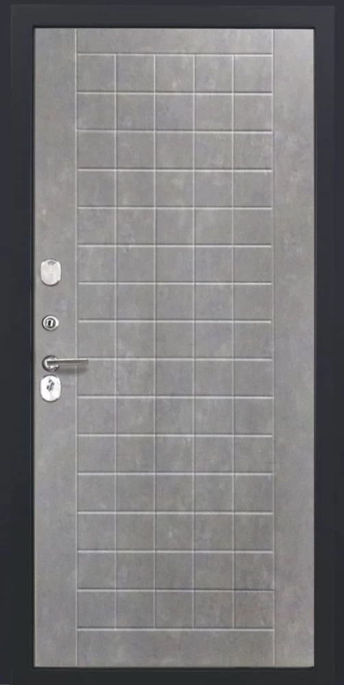 Входная дверь ДвериПРО Модель L-46 ФЛ-256 (10мм, бетон пепельный) DPRO195378 внутренняя сторона