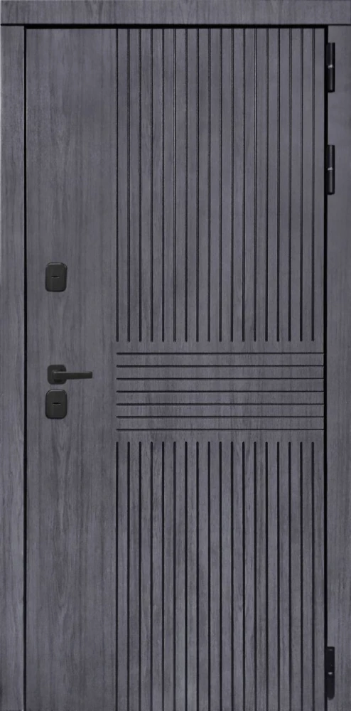 Входная дверь ДвериПРО Берген ФЛЗ-603 Бетон снежный DPRO201349 внешняя сторона