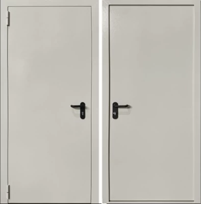 Дверь Скамбио Порте Противопожарная EL-60 RAL7035