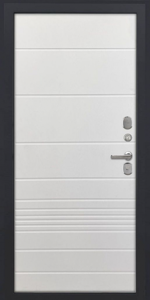 Входная дверь ДвериПРО Аура ФЛ-700 (10мм, ясень белый) DPRO198007 внутренняя сторона