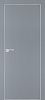 Межкомнатная дверь PX-1 AL кромка с 4-х ст. Серый матовый